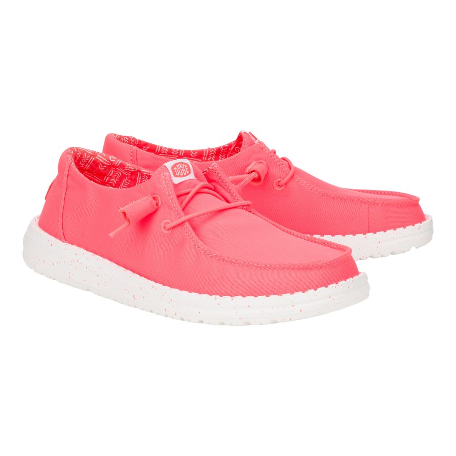 Wendy Stretch Canvas – Fiery Coral - Image 3