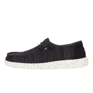 Wendy Stretch Sox Wide – Black/White
