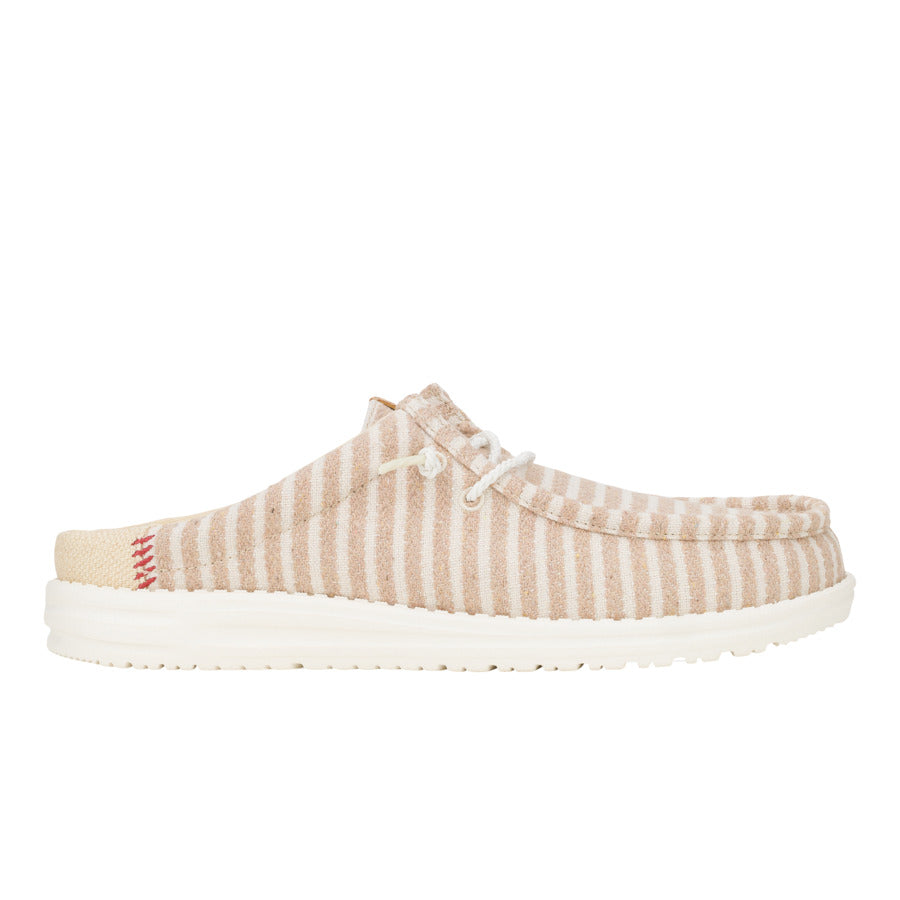 Wally Slip Resort – Tan/White - Image 9