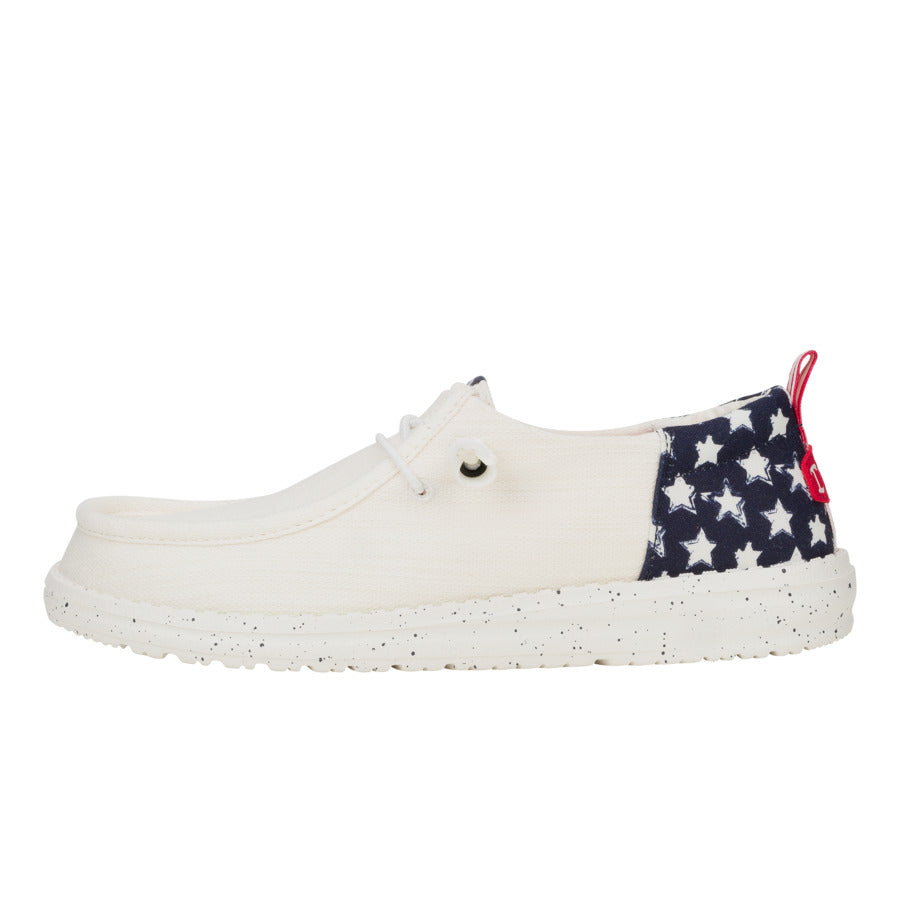 Wendy Funk Americana Stars – White/Navy Blazer