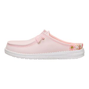 Wendy Slip Embroidered Floral – Pale Pink