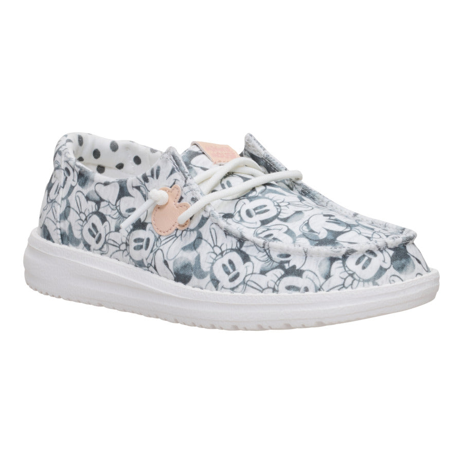 Disney Minnie Mouse Print Wendy Youth – Grey Multi - Image 7