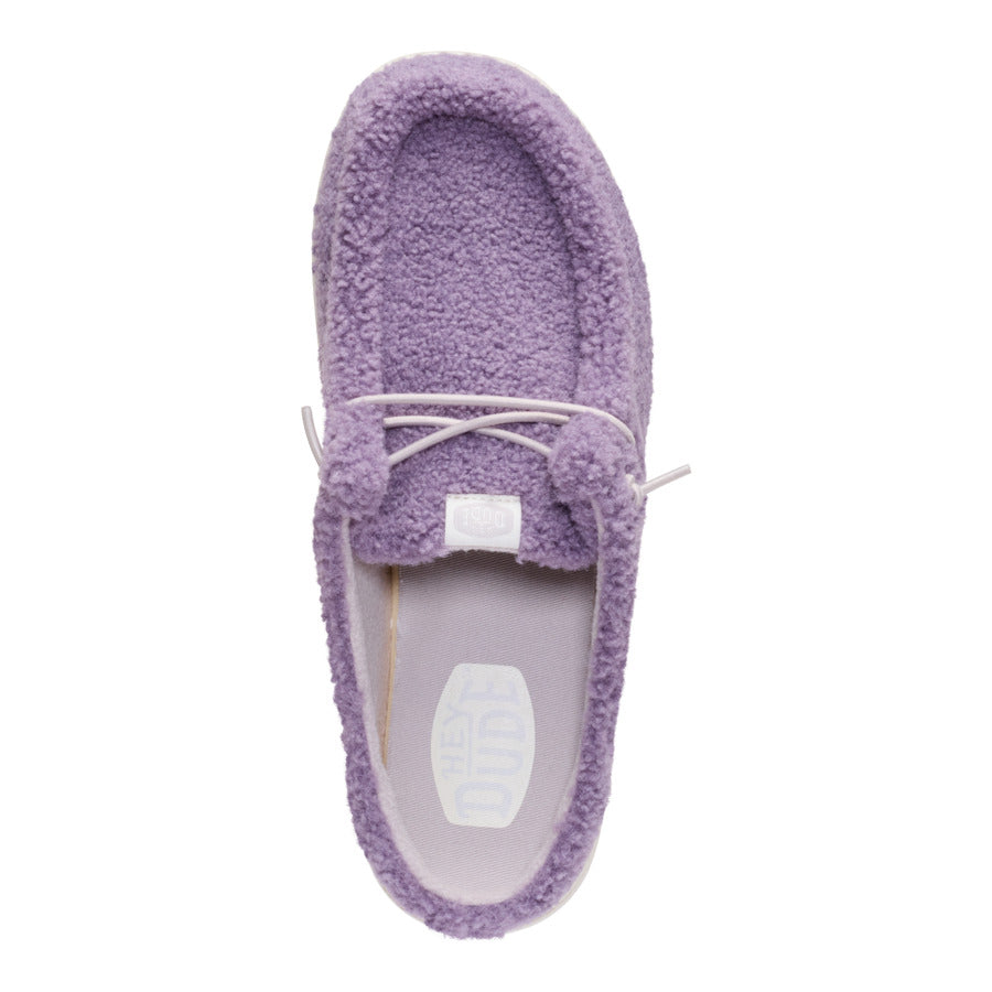 Wendy Slip Sherpa – Purple Ash - Image 6